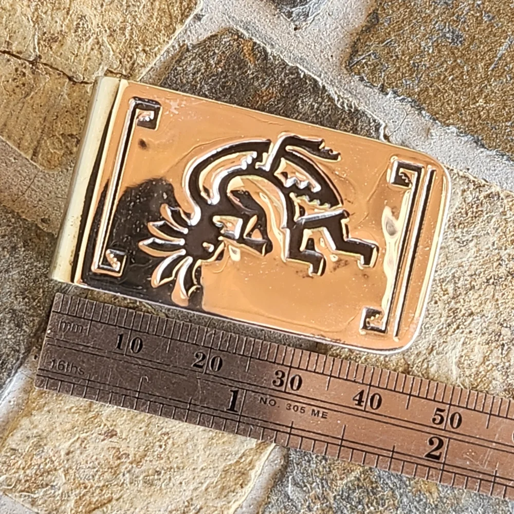 Sterling Silver KOKOPELLI Money CLIP